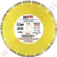 TARCZA DIAMENTOWA 230x22 DO KOSTKI BRUKOWEJ BETONU
