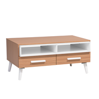 Stolik kawowy ciemne drewno ALLOA