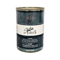 Jagnięcina 75% mięsa z gryką i twarogiem dla psa karma mokra dla psa 820g