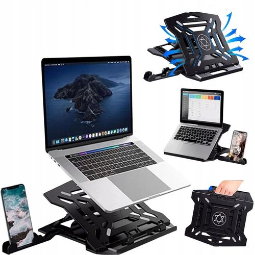 PODSTAWKA POD LAPTOPA TABLET SKŁADANA REGULOWANA 360° STOJAK na Arena.pl