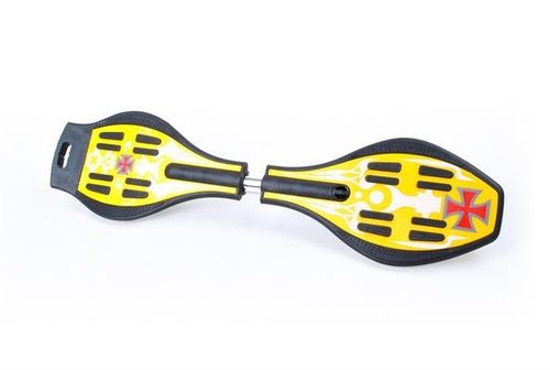 Deskorolka Waveboard żółta na Arena.pl