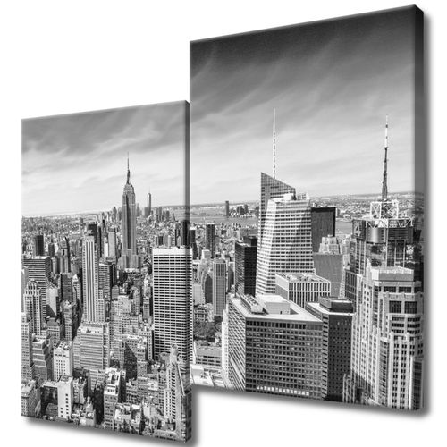 Obraz Drukowany 80X70 Drapacze Chmur na Arena.pl
