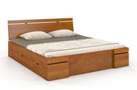 Łóżko sosnowe Sparta Maxi & 4 szuflady 2