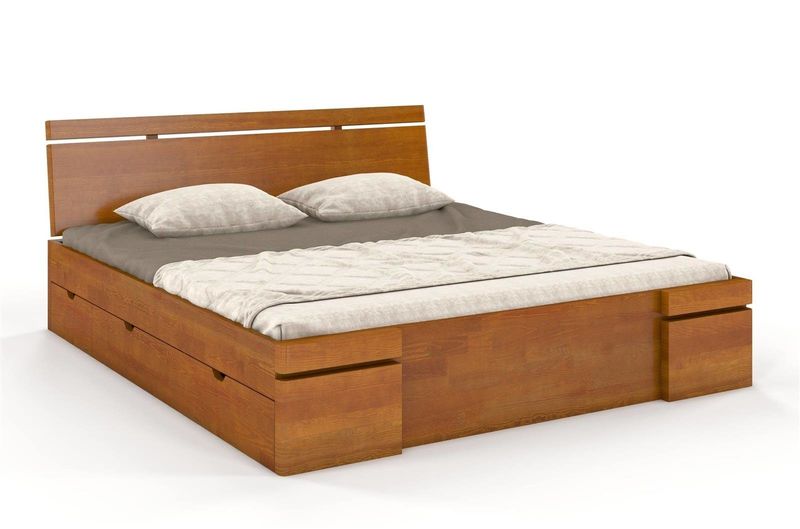 Łóżko sosnowe Sparta Maxi & 4 szuflady 2 zdjęcie 1
