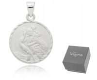 Medalik Srebrny ze Św. Krzysztofem Patron Kierowców Wisiorek pr.925
