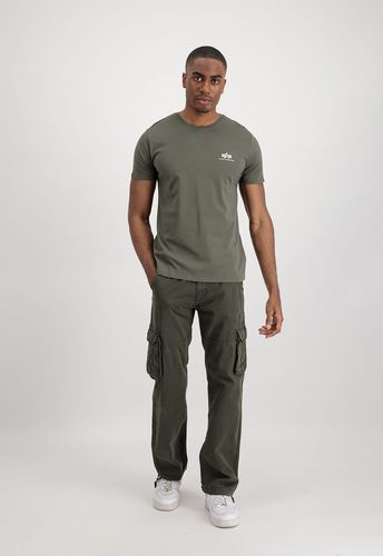 Alpha Industries T-shirt Basic Small Logo 188505 dark olive 3XL na Arena.pl