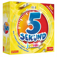 TREFL Gra planszowa 5 sekund Junior Edycja 2019 Gra towarzyska rodzinna
