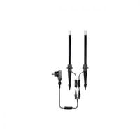 LAMPA OGRODOWA LED 0.8W 3000K IP54 CZARNA 360 STOPNI