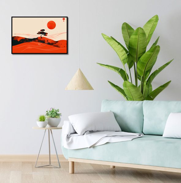 Plakat 60x40cm Czerwone Pustynne Pejzaże zdjęcie 4