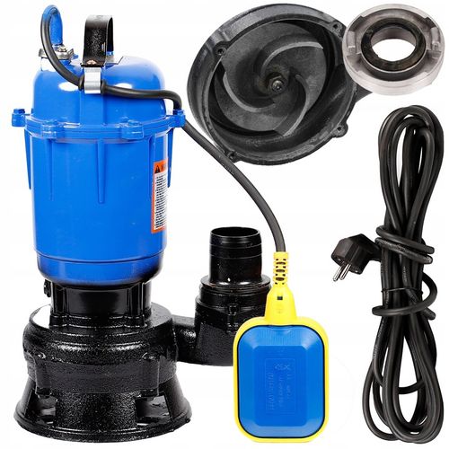 POMPA DO WODY BRUDNEJ CZYSTEJ SZAMBA SZLAMU PŁYWAK ROZDRABNIACZ MOCNA na Arena.pl