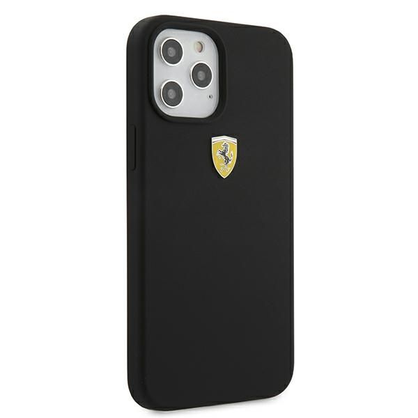 Etui Ferrari do iPhone 12 Pro Max, Czarny zdjęcie 4