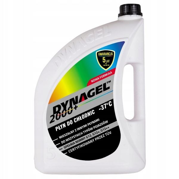 Dynagel 2000+ Płyn do chłodnic 5L zdjęcie 1