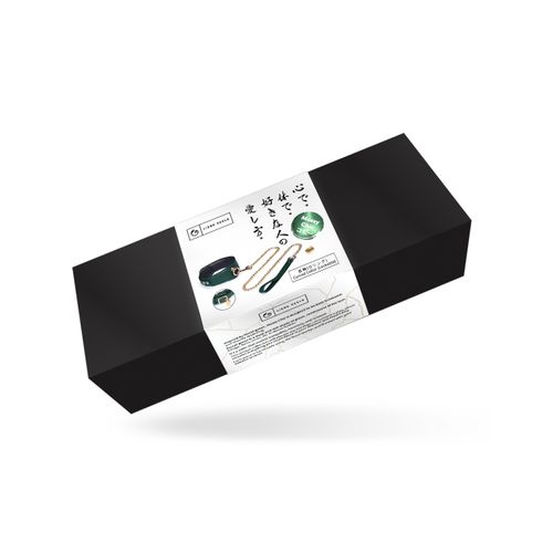 obroża mossy chic leather curved collar liebe seele na Arena.pl