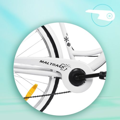 ROWER MIEJSKI DAMSKI 28'' DAMKA WIKLINOWY KOSZYK KOSZ 6 PRZERZUTKI SHIMANO na Arena.pl