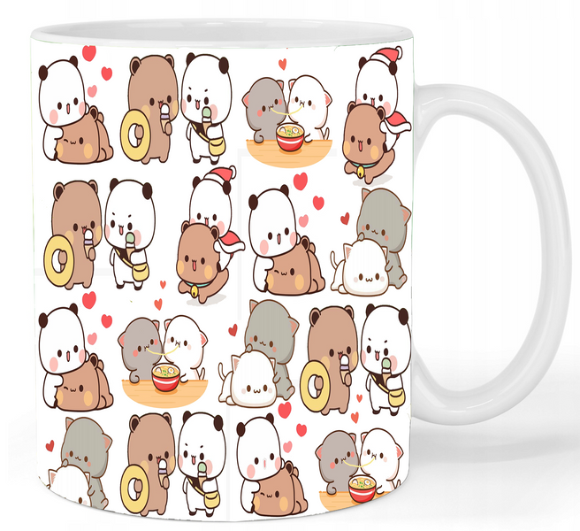 Kubek ceramiczny Bubu Loves Dudu zdjęcie 1