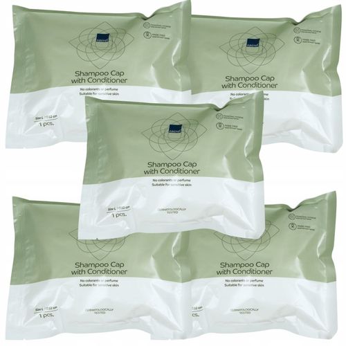 CZEPEK DO BEZWODNEGO MYCIA GŁOWY na sucho 5 szt do szpitala, na biwak na Arena.pl