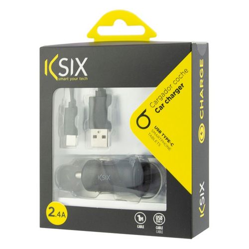 Ładowarka Do Samochodu Ksix Usb 2.4A Czarny na Arena.pl