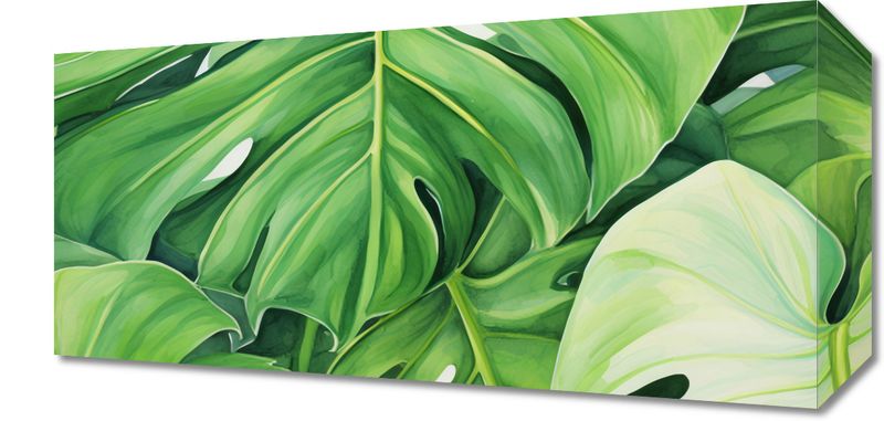 Obraz 40x20cm Tajemnice Liści zdjęcie 1