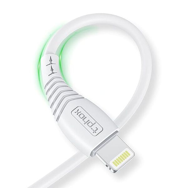 KABEL T-PHOX NATURE LIGHTNING WHITE 1.2M 3A zdjęcie 1