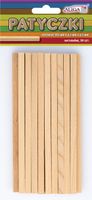 patyczki płaskie drewniane 30szt. naturalne  150x6,5x6,5mm