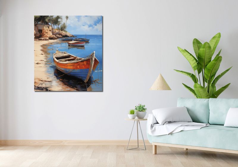 Obraz 90x100cm Południowy Brzeg zdjęcie 2