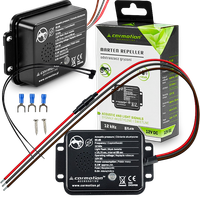 SAMOCHODOWY ODSTRASZACZ KUN GRYZONI MYSZY SZCZURÓW AKUSTYCZNY 12V ULTRA
