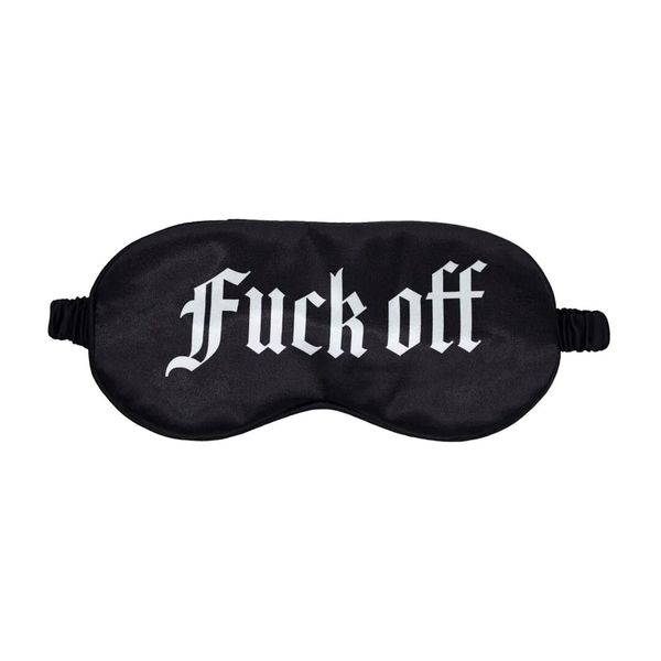 Fuck Off - Printed Satin Mask zdjęcie 1