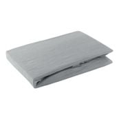 Prześcieradło jersey z gumką Ola 160x200 +30cm stalowe