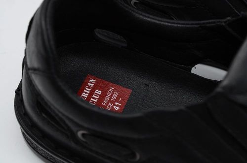 Buty męskie wsuwane American Club CY50/22 - czarne 43 na Arena.pl