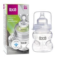 LOVI Butelka do karmienia samosterylizująca 150 ml + smoczek 0m+