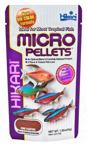 HIKARI Micro Pellets Pokarm Wolno Opadający 45g na Arena.pl