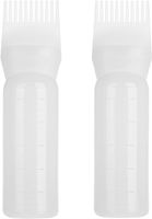 Butelka z Aplikatorem Olejku do Włosów 160 ml Biała 2 sztuki