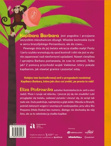 Kapibara Barbara i małpie figle na Arena.pl