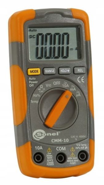 SONEL CMM-10 Multimetr cyfrowy zdjęcie 13