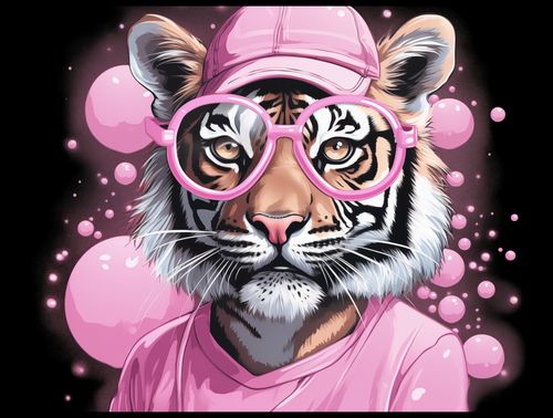 Plakat 100x75cm Ludzki Tygrys na Arena.pl