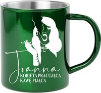 Kubek metalowy z grawerem PREZENT dla Kobiety żony