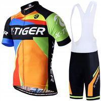 Zestaw Rowerowy Kolarski MĘSKI Koszulka Spodenki Żelowe Z SZELKAMI PRO 6XL