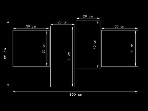100 55CM OBRAZ 4 ELEM PORANNA KAWA PŁÓTNO DRUK na Arena.pl
