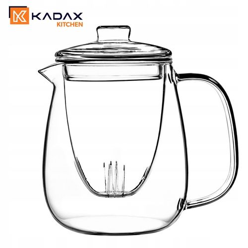 DZBANEK SZKLANY DO HERBATY 600ml ZAPARZACZ ZIÓŁ WKŁAD Z ZAPARZACZEM na Arena.pl