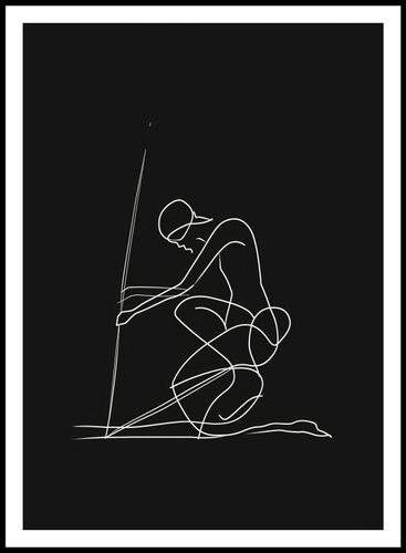 Plakat 64x90cm Linia na Arena.pl