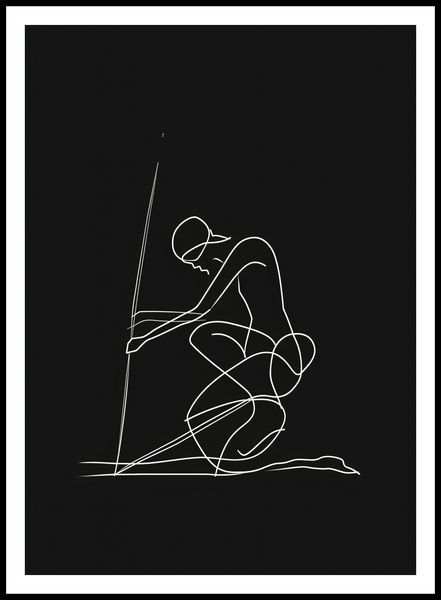 Plakat 64x90cm Linia zdjęcie 3