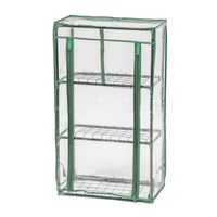 szklarnia ogrodowa 46*24*80cm pvc - dedn04710