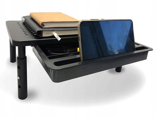 PODSTAWKA POD MONITOR LAPTOP REGULOWANA Z SZUFLADĄ METALOWA GAMINGOWA na Arena.pl