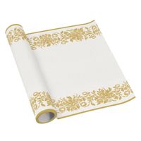 bieżnik papierowy premium w rolce, "golden ornament" 40 cm x 5 m 1 szt.