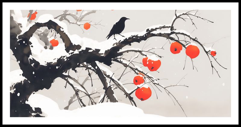 Plakat 91,3x44,5cm Wschodnia Akwarela zdjęcie 3