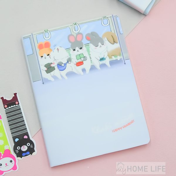 Notes zeszyt w linię Happy Moment A6 myszka #1 metro zdjęcie 1