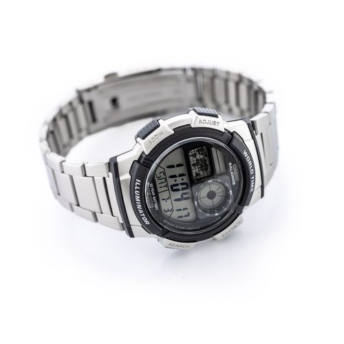 ZEGAREK MĘSKI CASIO AE-1000WD 1A (zd073h) - WORLD TIME + BOX na Arena.pl