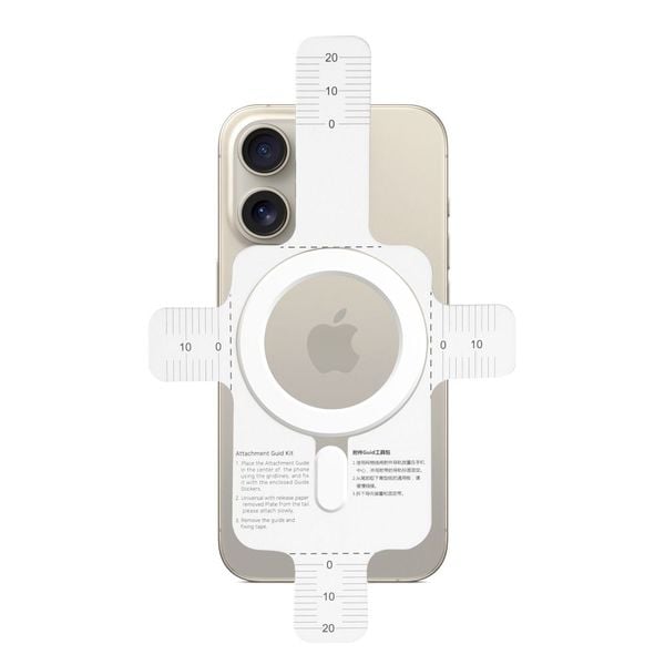 TECH-PROTECT MAGMAT MAGSAFE UNIVERSAL MAGNETIC RING WHITE zdjęcie 2