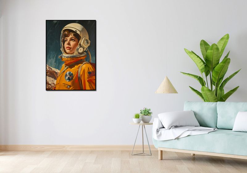 Plakat 67,5x95cm Pionierka Kosmosu zdjęcie 4