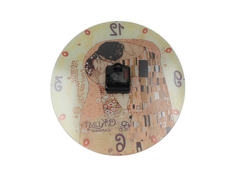 Zegar ścienny - G. Klimt, Pocałunek (CARMANI) zdjęcie 3